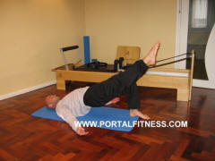 El Puente. Posición 2. Curso de Pilates Mat